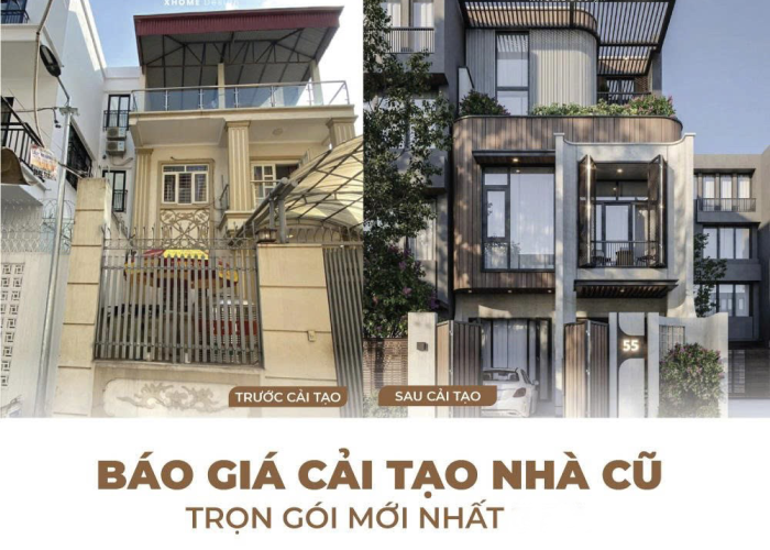 Thi Công Cải cạo nhà cũ